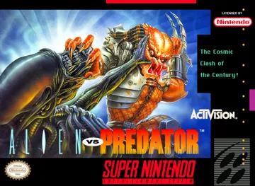 Alien vs Predator (USA) box cover front